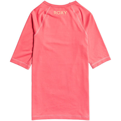 Roxy Beach Classic SS LY Kinder Funktionsshirt rot