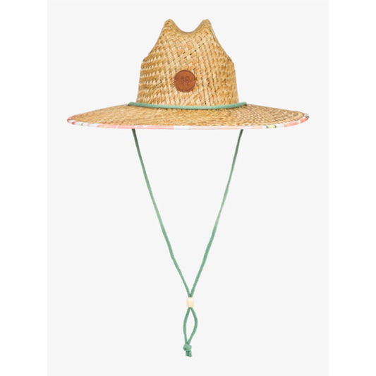Roxy Pina To My Colada Printed Strohhut beige