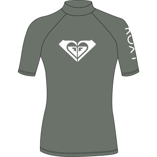 Roxy Whole Hearted SS Damen Funktionsshirt grün