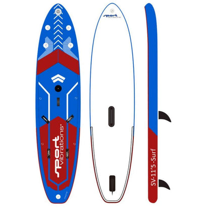 Sport Vibrations 11'5" x 31" Surf Multisport SUP & Windsurf & Wing & Kajak 2025