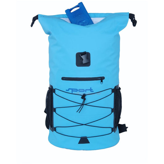 Sport Vibrations Premium Thermo-Dry Bag Rucksack 30l wasserdicht blau