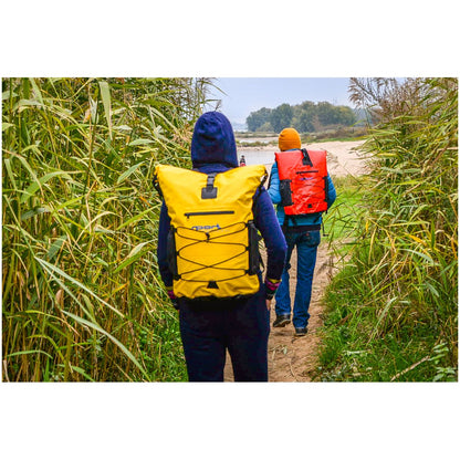 Sport Vibrations Premium Thermo-Dry Bag Rucksack 30l wasserdicht gelb