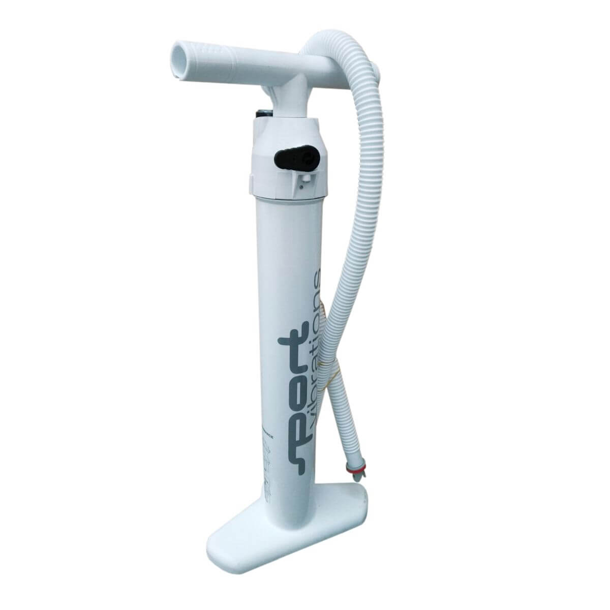 Sport Vibrations SUPER Dual-Zylinder White Edition Doppelhub Handpumpe weiß