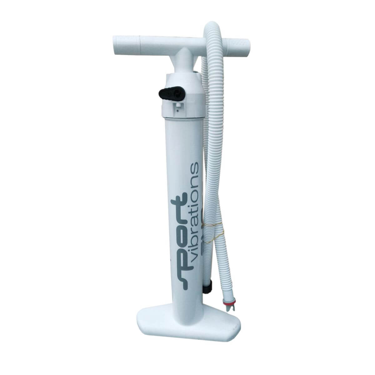 Sport Vibrations SUPER Dual-Zylinder White Edition Doppelhub Handpumpe weiß