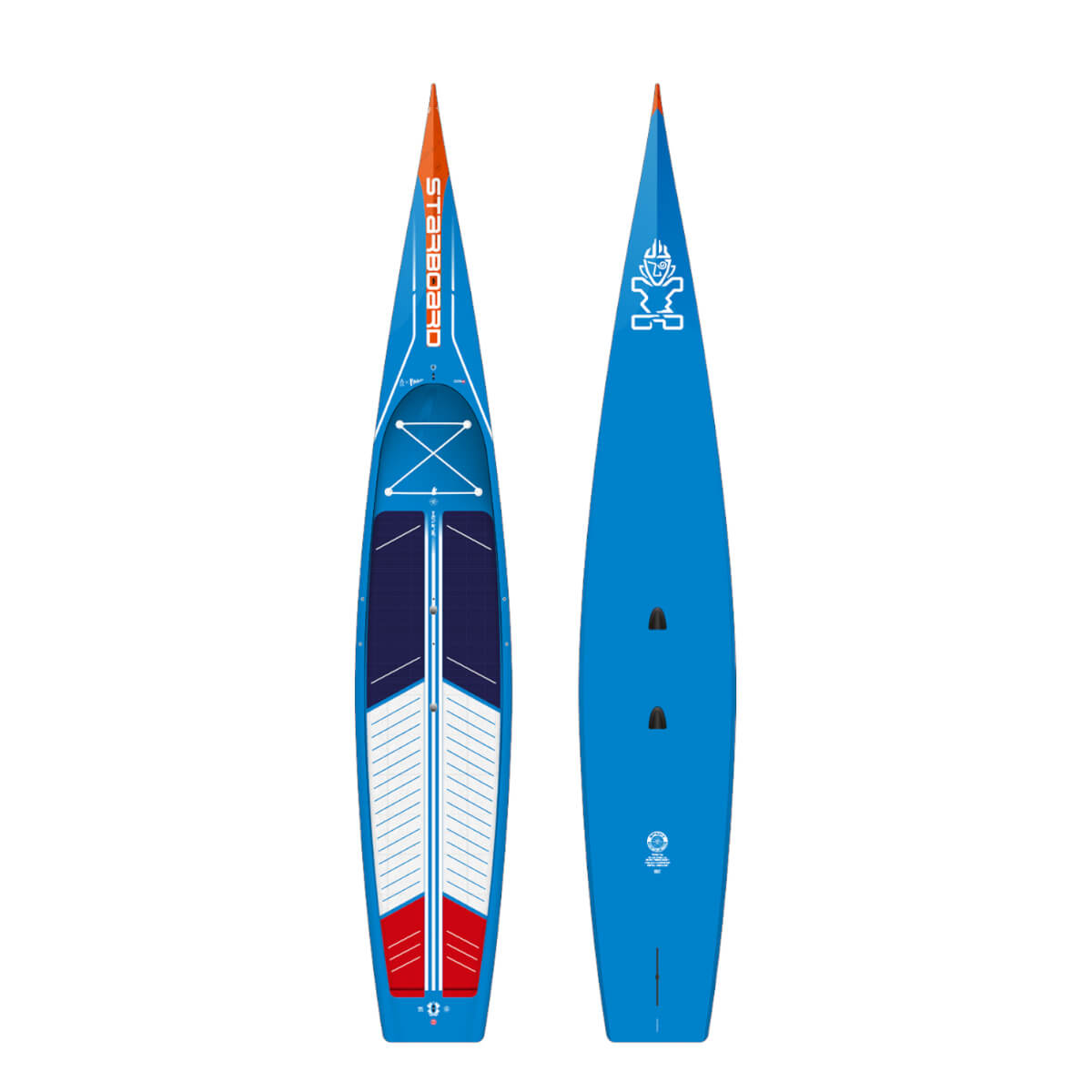 Starboard 14'0" x 27,5" Sprint Wood Carbon SUP Hardboard 2023 mit Boardbag