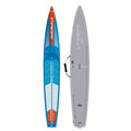 Starboard 14'0" x 27" Gen R V2 Blue Carbon SUP Hardboard 2026 mit Board Bag