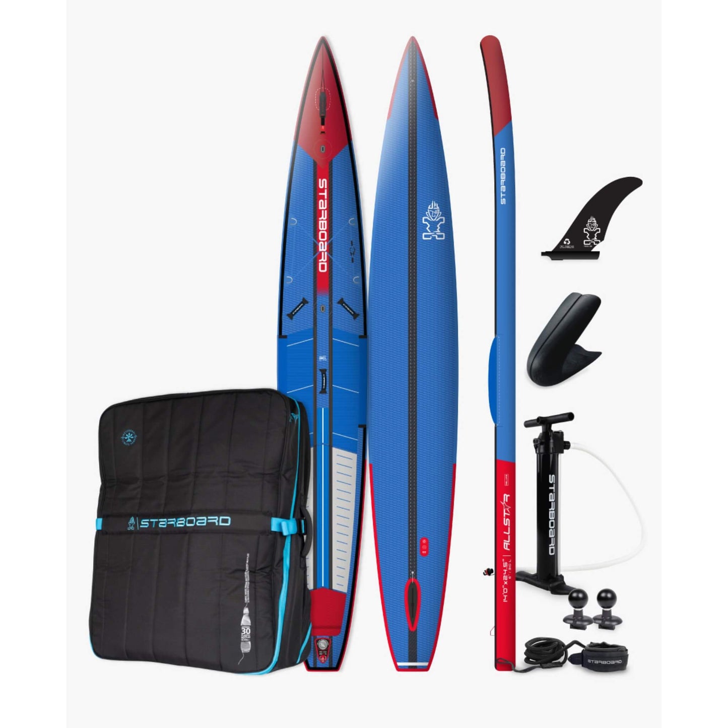 Starboard 14'0" x 24'5" All Star Airline Deluxe SC iSUP Board 2026