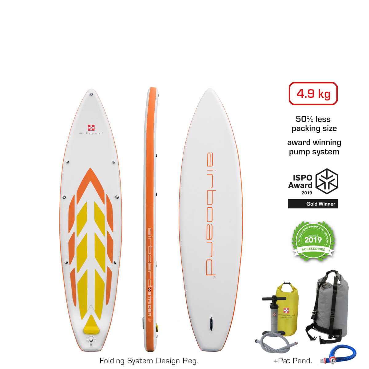 Airboard Strider Ultralight 9'9" SUP Board 2026