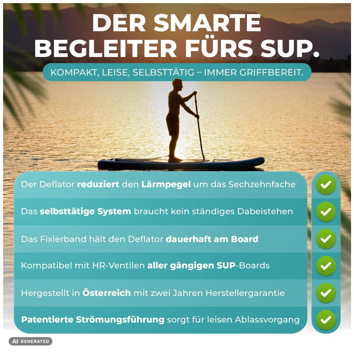 SUPglider Silent SUP Deflator