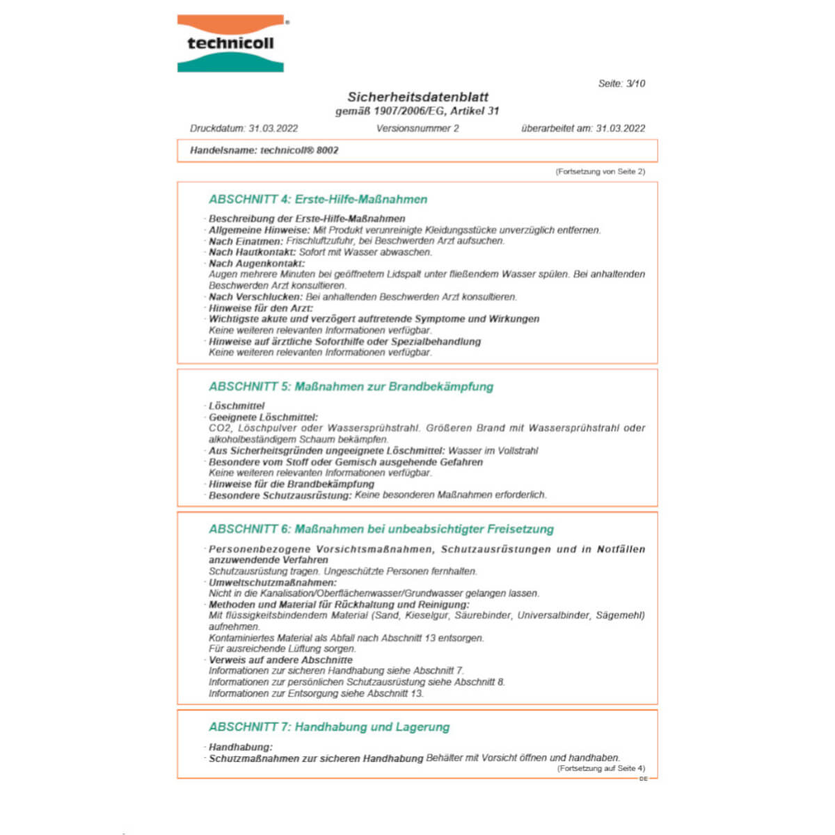 Technicoll PVC Kleber 8002