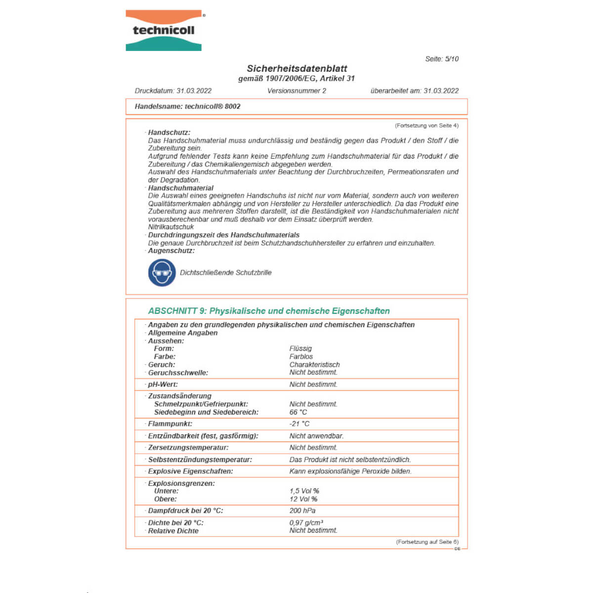 Technicoll PVC Kleber 8002