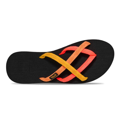 Teva Olowahu Damen Zehenstegsandalen rot