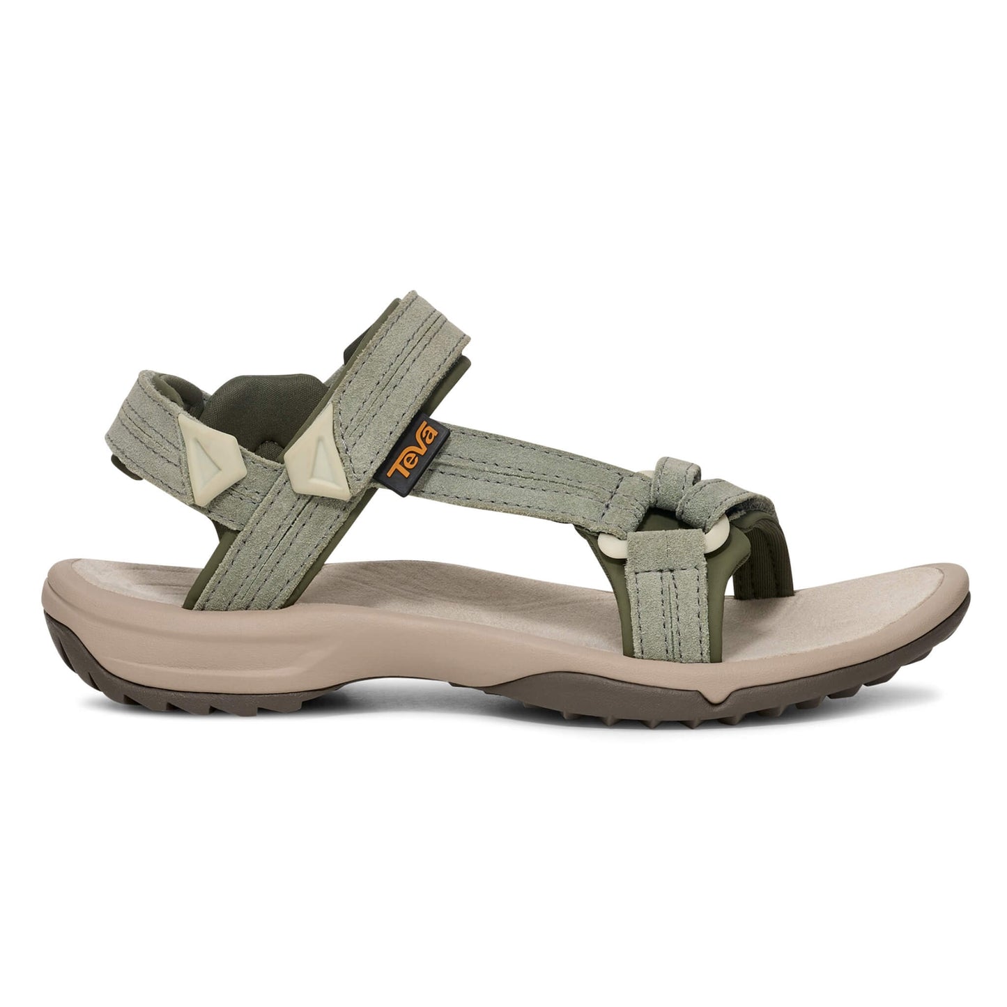 Teva Terra Fi Lite Suede W Damen Leder Sandalen grün