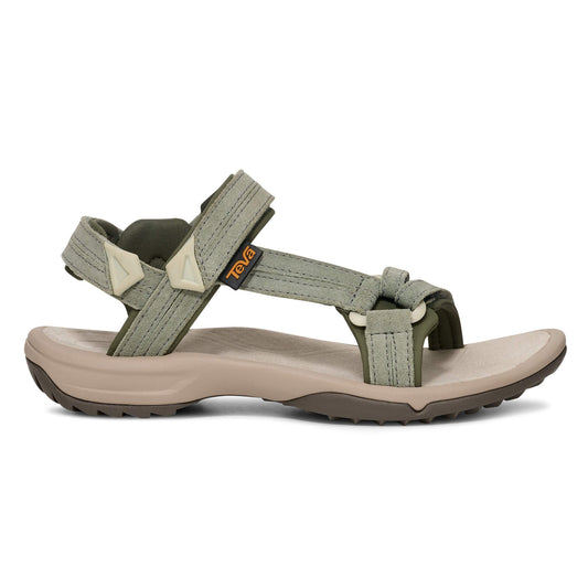 Teva Terra Fi Lite Suede W Damen Leder Sandalen grün