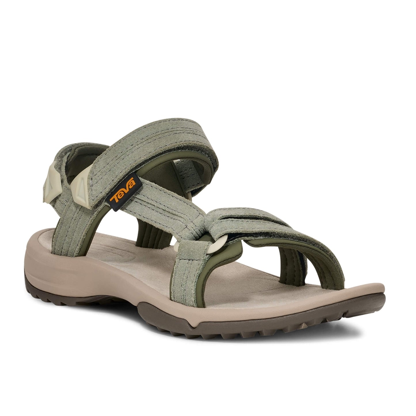 Teva Terra Fi Lite Suede W Damen Leder Sandalen grün