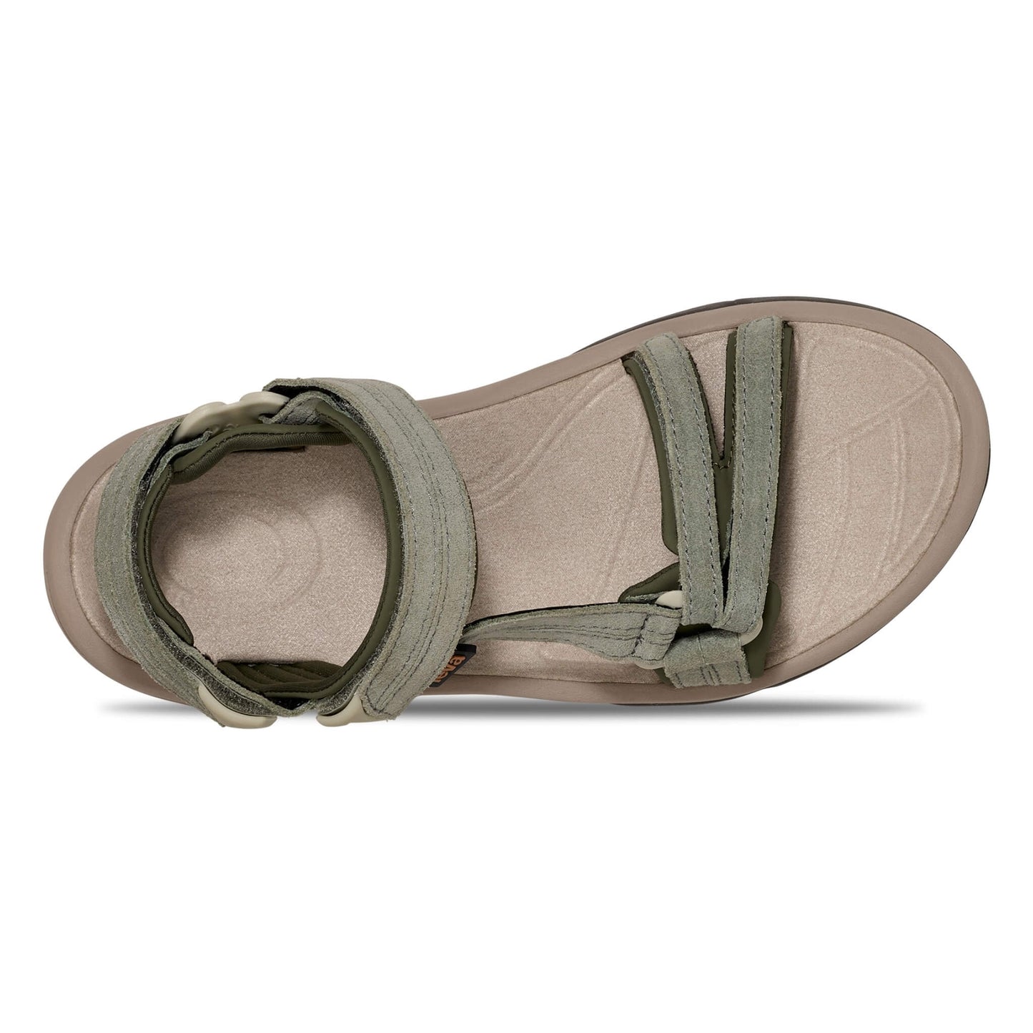 Teva Terra Fi Lite Suede W Damen Leder Sandalen grün