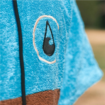 Wave Hawaii AirLite Poncho Blue L blau