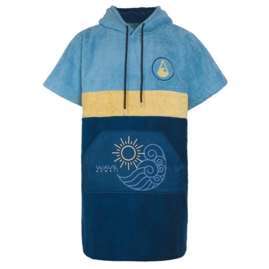 Wave Hawaii AirLite Poncho Pukalani M blau