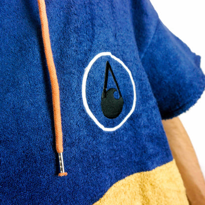 Wave Hawaii Bamboo Poncho Flow  L beige