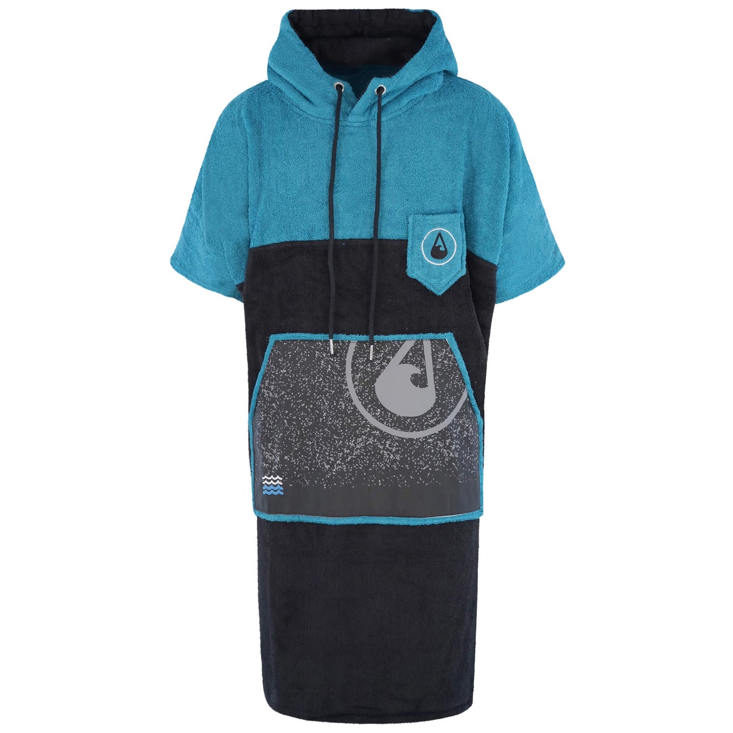 Wave Hawaii Bamboo Poncho Uno XL schwarz