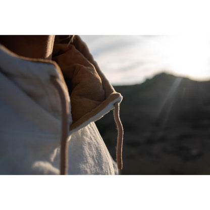Wave Hawaii Cotton Velours Poncho Campeche S-M beige