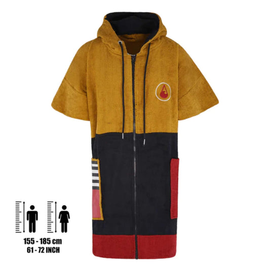 Wave Hawaii Zip Poncho Cotton Dusty CV M