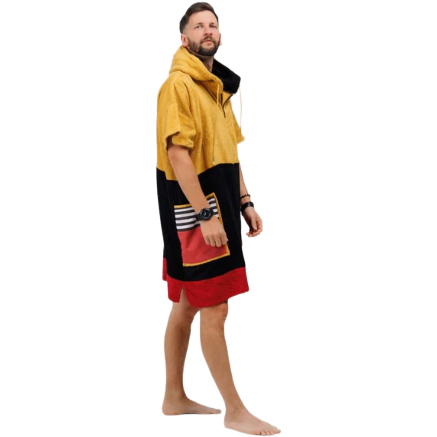 Wave Hawaii Zip Poncho Cotton Dusty CV M
