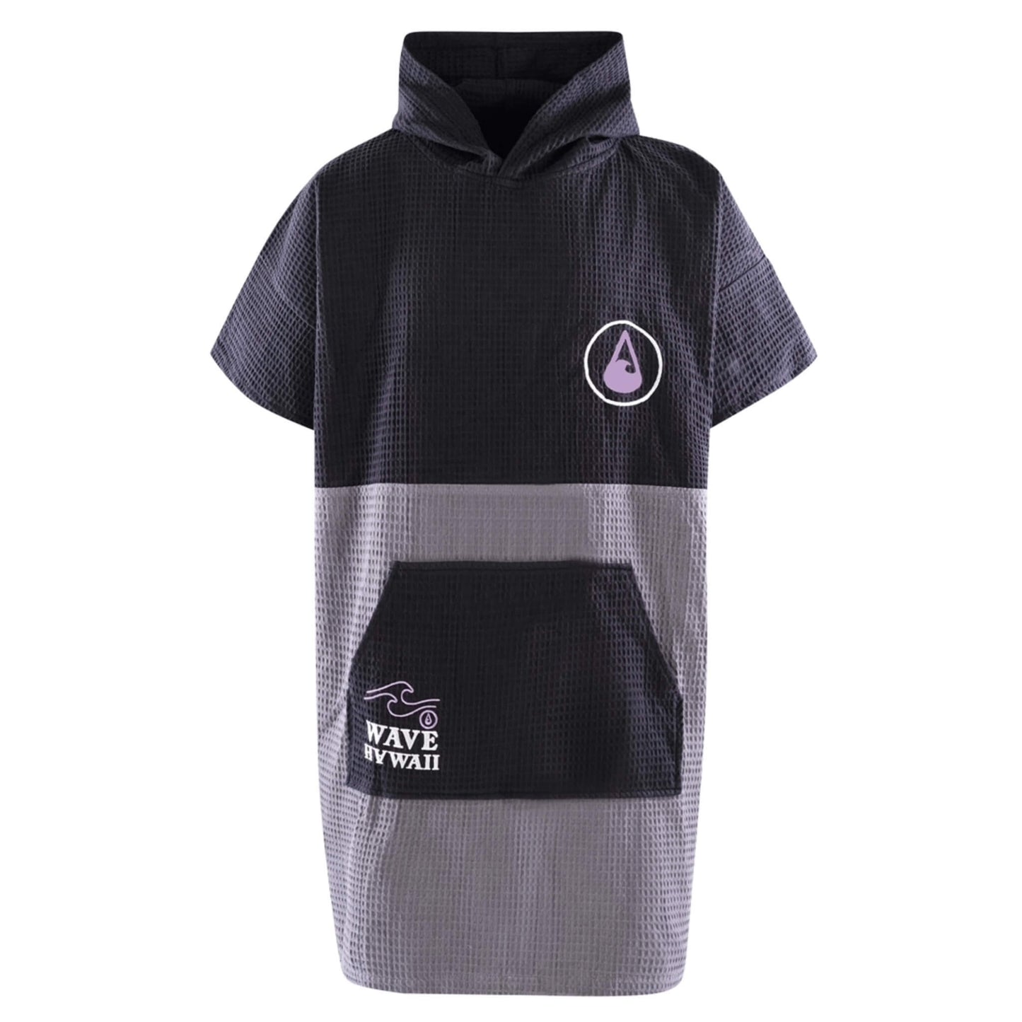 Wave Hawaii Travel Poncho El Yaque S-M schwarz