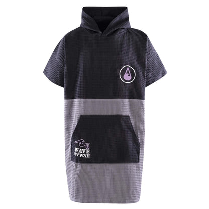 Wave Hawaii Travel Poncho El Yaque S-M schwarz