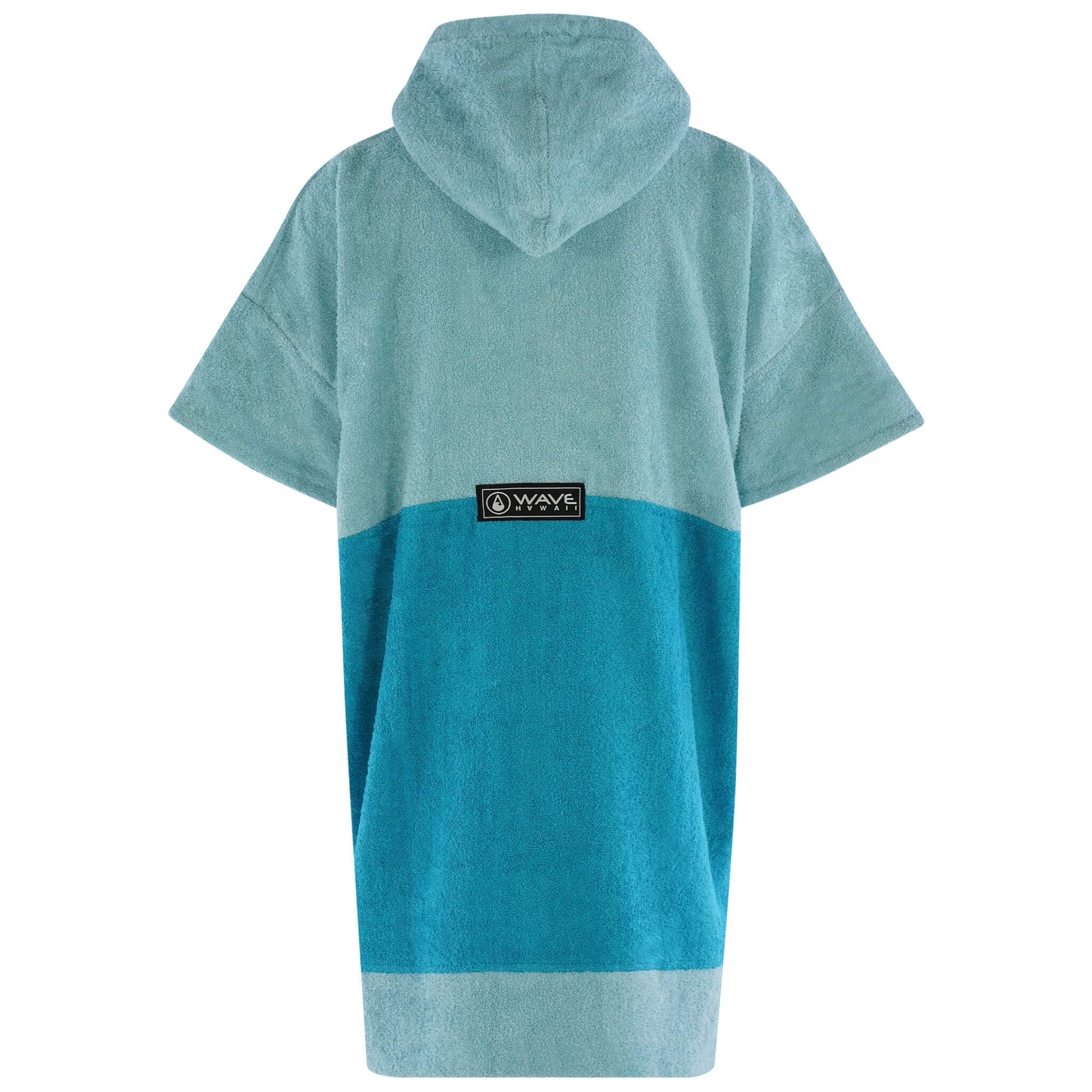 Wave Hawaii Zip Poncho Cotton Flyh M blau