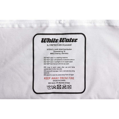 White Water Womens Dryoverall SUP Damen Trockenanzug rot