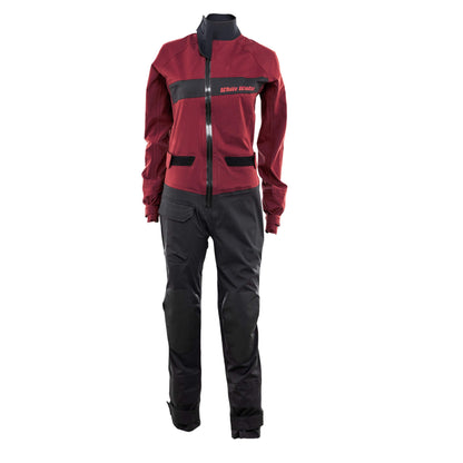 White Water Womens Dryoverall SUP Damen Trockenanzug rot