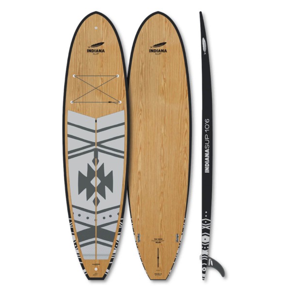 Indiana 12'6" x 29" Touring Carbon Wood Hard Board 2024