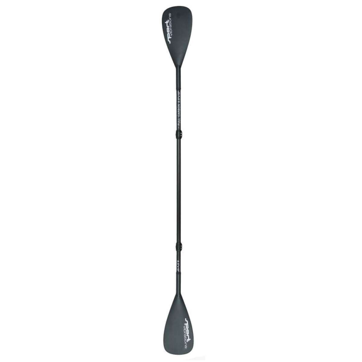 Fullkarbon-Paddel schwarz, SUP outlet Paddel